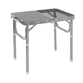 Aluminum Table Half Aluminum Half Mesh 45×60