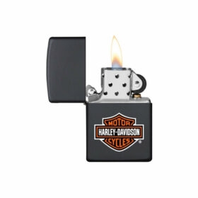 Zippo Harley Davidson Black Matte Lighter