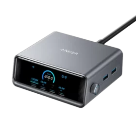 Anker Prime Charger (250W, 6 Ports, GaNPrime) -Silver