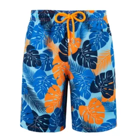 CAPELLE MIAMI - Long Blue Jungle-Short