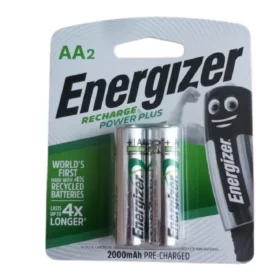 ENERGIZER RECHARGABLE BATTERY AA - 2 PCS