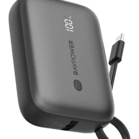 RAVPower RP-PB1224 PD20W 10000mAh 3-Port Power Bank