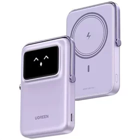 UGREEN Uno Magnetic Wireless Power Bank 10000mAh 20W Purple