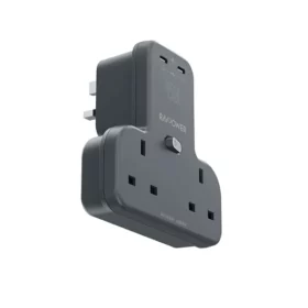 RAVPower RP-PC1065 GaN 45W Power Outlet Extender with 2 AC Outlets and 2 USB C