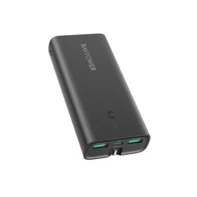 Ravpower 10000mAh 20W 3-Ports With Power Bank UK Plug