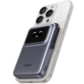 UGREEN Uno Magnetic Wireless Power Bank 10000mAh 20W Black